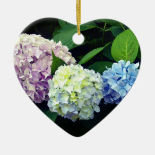 Hydrangeas Keramikornament