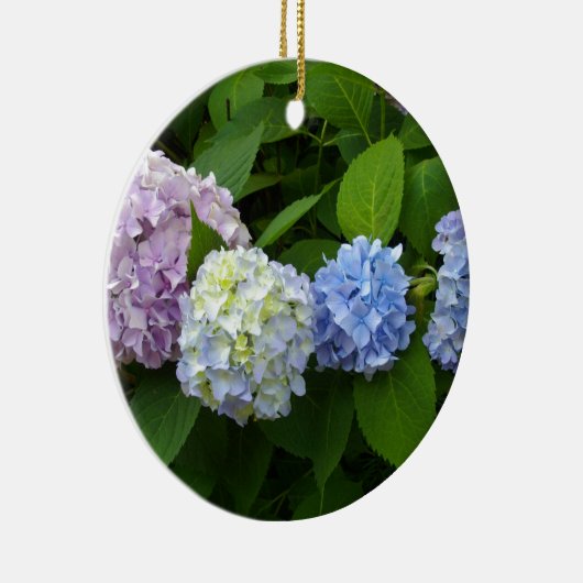 Hydrangeas Keramikornament (Rechts)