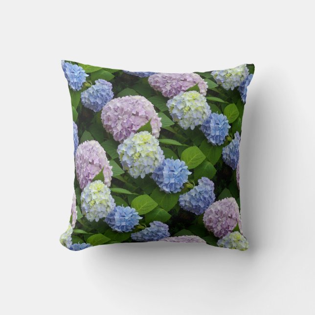 Hydrangeas Kissen (Vorderseite)