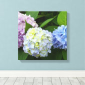 Hydrangeas Leinwanddruck (Insitu (Holzboden))