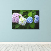 Hydrangeas Leinwanddruck (Insitu (Holzboden))
