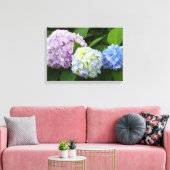 Hydrangeas Leinwanddruck (Insitu (Wohnzimmer))