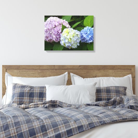 Hydrangeas Leinwanddruck (Insitu (Schlafzimmer))