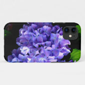 Hydrangeas, lila blauer Blume Case-Mate iPhone Hülle (Rückseite (Horizontal))