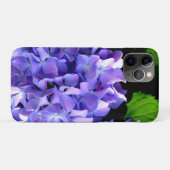 Hydrangeas, lila blauer Blume Case-Mate iPhone Hülle (Rückseite (Horizontal))