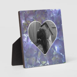 Hydrangeas lila fotoplatte