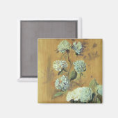 Hydrangeas Magnet (Vorderseite/Rückseite)