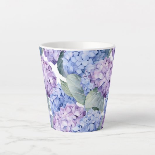 Hydrangeas Milchtasse (Vorderseite)