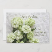 Hydrangeas mit Skripten Save the Date (Vorderseite)