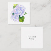 Hydrangeas Mitteilungskarte (Vorne/Hinten)