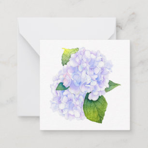 Hydrangeas Mitteilungskarte