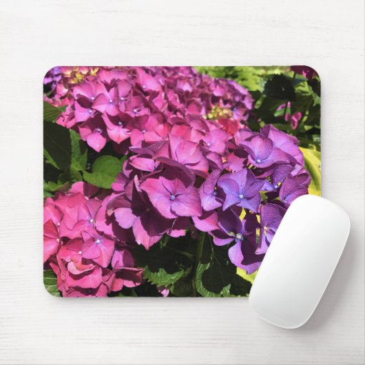 Hydrangeas Mousepad (Mit Mouse)