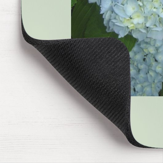 Hydrangeas-Mousepad blühend Mousepad (Ecke)