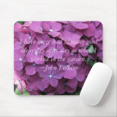 Hydrangeas Mousepad mit Gartenangebot (Mit Mouse)