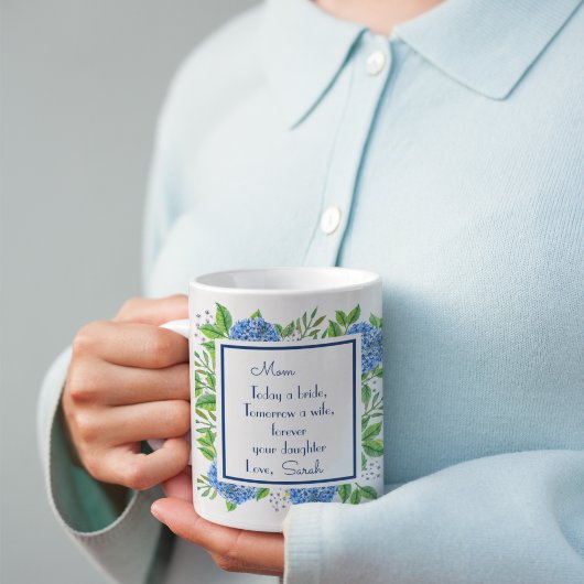 Hydrangeas Mutter der Bride Geschenke von Bride Kaffeetasse
