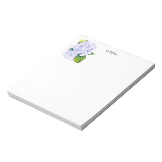 Hydrangeas Notizblock (Rotiert)