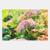 Hydrangeas-Packpapier Geschenkpapier Set (Vorderseite 2)