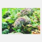 Hydrangeas-Packpapier Geschenkpapier Set (Vorderseite)