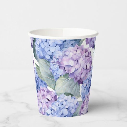 Hydrangeas Pappbecher (Links)