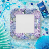 Hydrangeas Pappteller (Party)