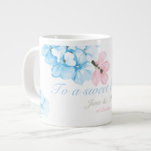 Hydrangeas Pastel Bloom Jumbo-Tasse
