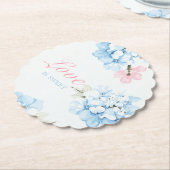 Hydrangeas Pastel Bloom Untersetzer (angewinkelt)