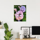 Hydrangeas Poster (Heimbüro)