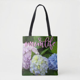 Hydrangeas rosa Blume Blau violette Blumen Mama Tasche