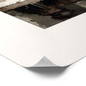 Hydrangeas Still Life - Print Poster (Ecke)