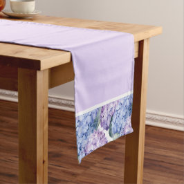 Hydrangeas Table Runner Kurzer Tischläufer