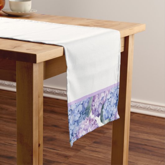 Hydrangeas Table Runner Mittelgroßer Tischläufer (Beispiel)