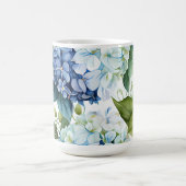 Hydrangeas-Tasse Kaffeetasse (Mittel)