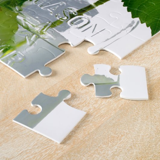 Hydrangeas und Mason jar Puzzle (Seite)