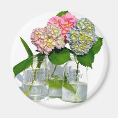 Hydrangeas und Maurerkirsche Magnet (Vorne)