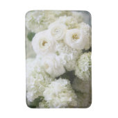 Hydrangeas und ranunculus badematte (Vorderseite Vertikal)