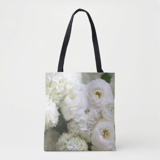 Hydrangeas und Ranunculus Tasche (Vorderseite)