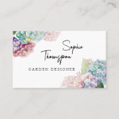 Hydrangeas Visitenkarte (Vorderseite)