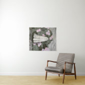 Hydrangeas Wandteppich (Beispiel (Horizontal))