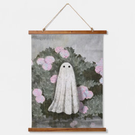 Hydrangeas Wandteppich Mit Holzrahmen