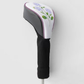 Hydrangeas Wasserfarben-Blumengestele Golf Headcover (angewinkelt)