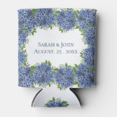 Hydrangeas Wedding Can Coolers Personalisierte Gäs Dosenkühler (Vorderseite)