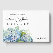 Hydrangeas Wedding Gästebuch (Vorderseite)