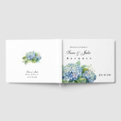 Hydrangeas Wedding Gästebuch (Voll)