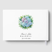 Hydrangeas Wedding Gästebuch (Rückseite)