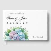 Hydrangeas Wedding Gästebuch (Vorderseite)