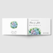 Hydrangeas Wedding Gästebuch (Voll)