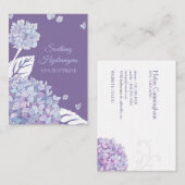 Hydrangeas-Wellness-Center-Boutique Visitenkarte (Vorne/Hinten)