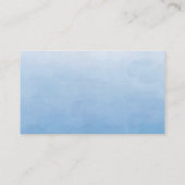 Hydrangeas Wie viele Küsse für die Mrs. Game Card Visitenkarte (Rückseite)