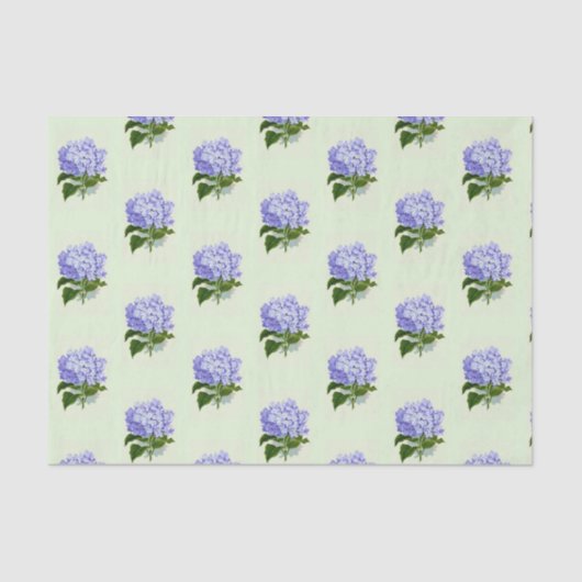 HydrangeaSeidenpapier Seidenpapier (Vorderseite)