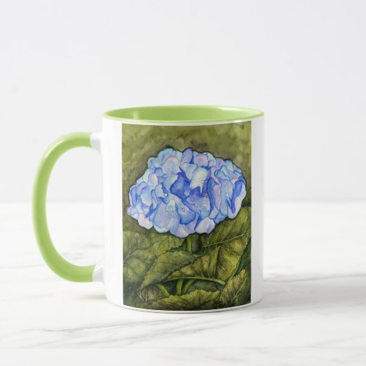 Hydrangeawatercolor-Tasse Tasse (Links)